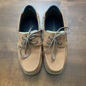 Big Kid's Lanyard Boat Shoe Size 4